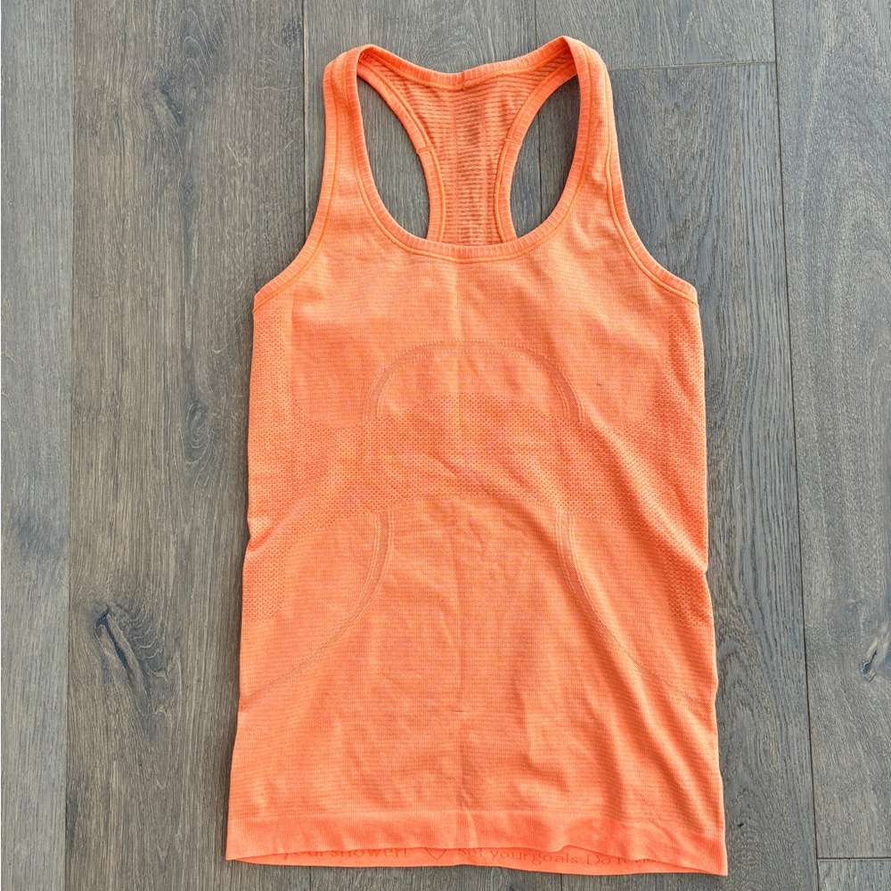 Women's Orange Tank Top